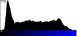 Blue Histogram