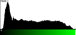 Green Histogram