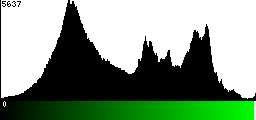 Green Histogram