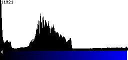 Blue Histogram