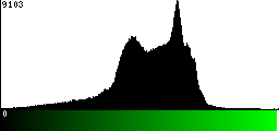 Green Histogram