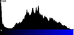 Blue Histogram