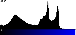 Blue Histogram