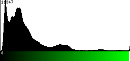 Green Histogram