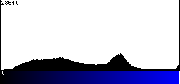 Blue Histogram
