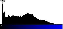 Blue Histogram