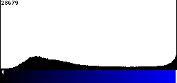 Blue Histogram