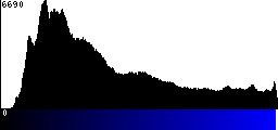 Blue Histogram