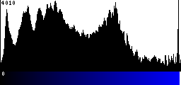 Blue Histogram