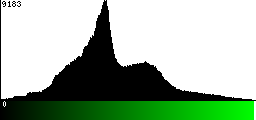 Green Histogram