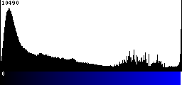 Blue Histogram