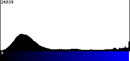 Blue Histogram