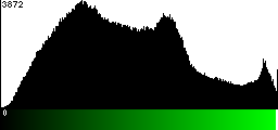 Green Histogram