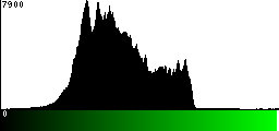 Green Histogram