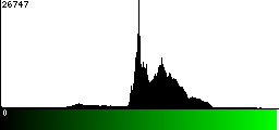 Green Histogram