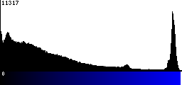 Blue Histogram