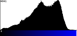 Blue Histogram