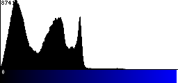 Blue Histogram