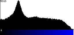 Blue Histogram