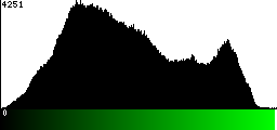 Green Histogram