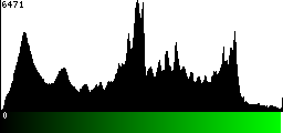 Green Histogram