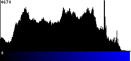Blue Histogram