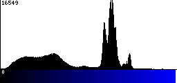 Blue Histogram