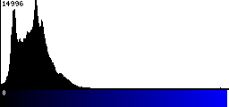 Blue Histogram