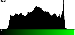 Green Histogram