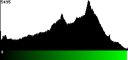 Green Histogram