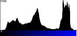 Blue Histogram