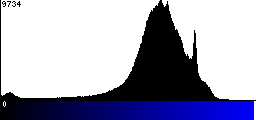 Blue Histogram