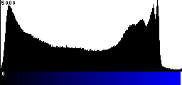 Blue Histogram