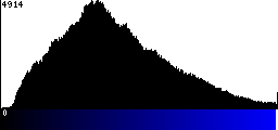 Blue Histogram