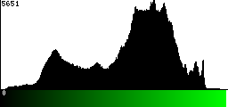 Green Histogram