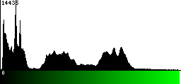 Green Histogram
