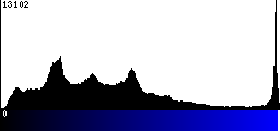 Blue Histogram