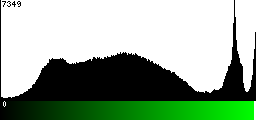 Green Histogram