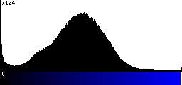 Blue Histogram