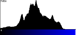 Blue Histogram