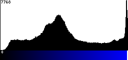 Blue Histogram