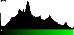 Green Histogram