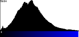 Blue Histogram