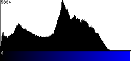 Blue Histogram