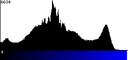 Blue Histogram