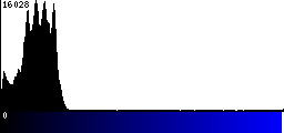 Blue Histogram