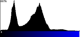 Blue Histogram