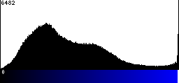 Blue Histogram