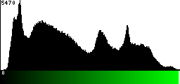 Green Histogram