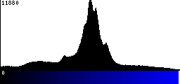 Blue Histogram